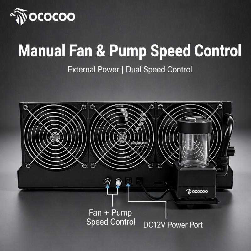 Kit de refroidissement par eau - External Radiator Water Cooling Kit avis et prix